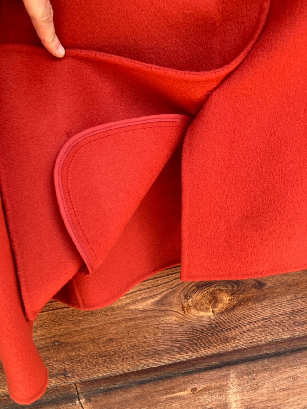 Wool Orange Jacket - Picture 5 of 10